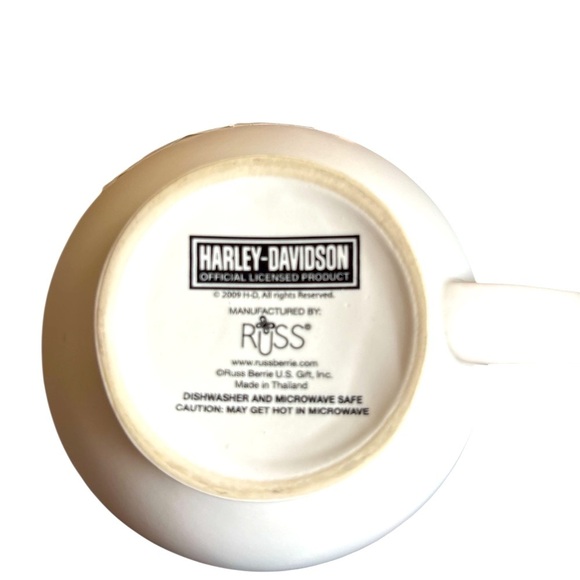 Harley Davidson Mugs HD Stoneware coffee x2 Classic Harley. Official license - Picture 4 of 4